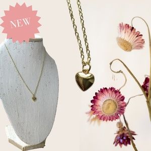 Gold Plated Heart Necklace